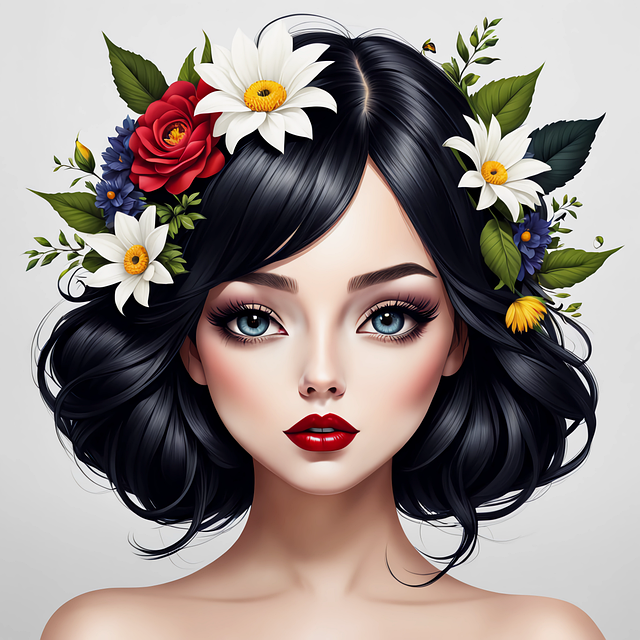 Crown Yourself in Floral Elegance